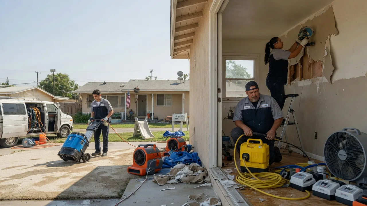 Water Damage Restoration in Red Rock, TX near me